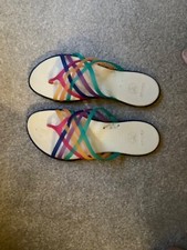 Rainbow crocs ladies for sale  BOURNEMOUTH