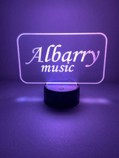 Albarry ledlight logo usato  Carini