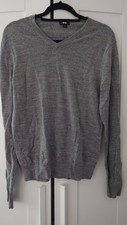 Grey uniqlo mens for sale  LONDON