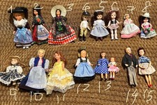 Usado, Conjunto de bonecas vintage em miniatura, colecionáveis comprar usado Usado, Conjunto de bonecas vintage em miniatura, colecionáveis comprar usado  Enviando para Brazil