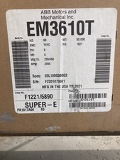 Baldor super em3610t for sale  Oakland