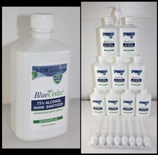 9 (1/2 estojo) gel de cedro azul desinfetantes para as mãos 16,9 oz frascos 75% álcool comprar usado  Enviando para Brazil
