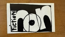 UNUSED 1980'S ORIGINAL 10x6CM PROMOTIONAL STICKER - FICTION RECORDS - THE CURE comprar usado  Enviando para Brazil