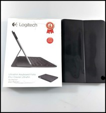 Usado, Teclado Logitech Ultrafino Bluetooth Folio para iPad Air Preto Folioi5 comprar usado  Enviando para Brazil
