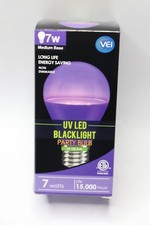 Lâmpada LED preta para festa de Halloween VEI 7W comprar usado  Enviando para Brazil