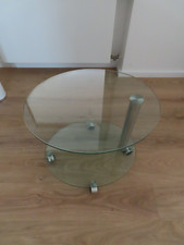 Eleganter glastisch rollen gebraucht kaufen  Kirchheim b.München