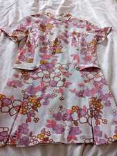 Vintage white floral for sale  NEWPORT