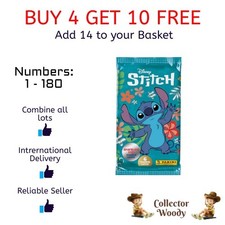 Usado, Coleção de cartas colecionáveis Disney Stitch #1 - #180 - Panini 2024 comprar usado  Enviando para Brazil