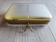 💥Kit técnico de bagagem de julho estojo bolsa de viagem organizador eletrônico capa dura amarela comprar usado  Enviando para Brazil