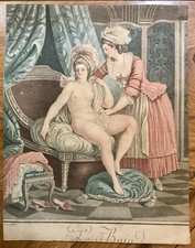 Gravure ancienne bain d'occasion Gravure ancienne bain d'occasion  Paris V