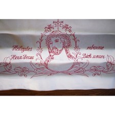 Antica tovaglia altare usato  Italia