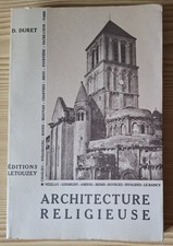 Duret architecture religieuse d'occasion  Paris XX