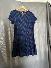 Blue checked dress for sale  NEWCASTLE