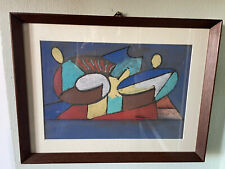Quadro pastelli cera usato  Belgirate