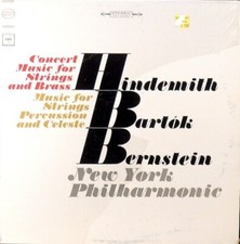 Usado, Music For Strings, Percussion & Celesta / Concert Music For S MS-6579 Vinyl 12'' comprar usado  Enviando para Brazil