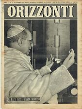 ORIZZONTI 1953=PAPA PIO XII=DON ZENO=ROSETO VALFORTORE=MILO MALAGOLI NICCIOLETA= comprar usado  Enviando para Brazil