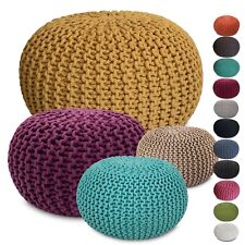 Strickhocker pouf ø45 gebraucht kaufen  Neugersdorf