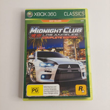 Midnight Club Los Angeles Edição Completa Xbox 360 Jogo PAL - Manual Incluído comprar usado  Enviando para Brazil