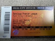 Hull city arsenal for sale  LEWES