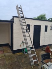 Triple ladders aluminium for sale  WIRRAL