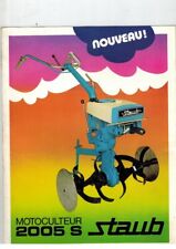 Brochure depliant publicitaire d'occasion  Porcelette
