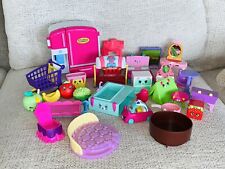 Usado, Lote Shopkins Mcdonalds Happy Meal geladeira frutas carrinho de compras cama tenda carro 28 peças comprar usado  Enviando para Brazil