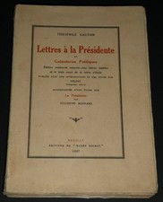 Theophile gautier lettres d'occasion  Tours-