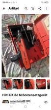 Hilti bolzensetzgerät werkzeu gebraucht kaufen  Obernburg a.Main