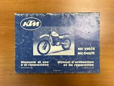 Manuale officina ktm usato  Chiampo