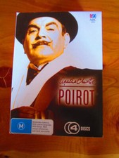 DVD AGATHA CHRISTIE POIROT 4 DISCOS CAIXA CONJUNTO ÓTIMO ** IMPERDÍVEL **, usado comprar usado  Enviando para Brazil