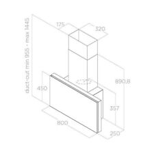 Elica plat 80cm usato  Montesilvano