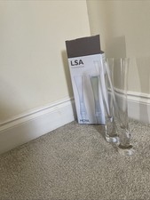 Pair champagne flutes for sale  BOGNOR REGIS