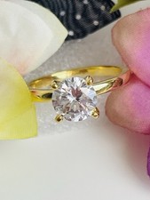 Anello solitario argento usato  Cantu