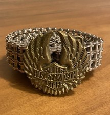 Cinto de corrente principal vintage Easy Rider motocicleta e fivela de latão Harley Davidson comprar usado  Enviando para Brazil