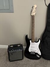 Squier stratocaster black for sale  Corona