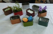 Tin centerpieces planters for sale  Macon