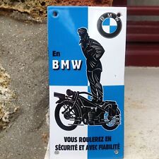 Plaque émaillée bmw d'occasion  Le Mesnil-Saint-Denis