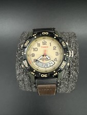 Usado, RELÓGIO DE PULSO MASCULINO TIMEX INDIGLO ESTILO MILITAR EXPEDIÇÃO MOSTRADOR 12/24 HORAS QUARTZO comprar usado  Enviando para Brazil