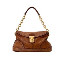 Bolsa de ombro de couro marrom PRADA comprar usado Bolsa de ombro de couro marrom PRADA comprar usado  Enviando para Brazil