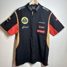 Camisa masculina manga curta Lotus F1 Team mercadoria oficial tamanho XL  comprar usado  Enviando para Brazil