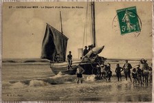 Cpa cayeux mer d'occasion  France