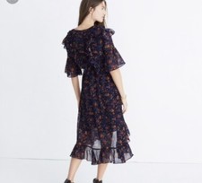 Madewell ruffle dress for sale  Charlotte