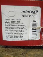 Mdb1880 rear pad for sale  COLCHESTER