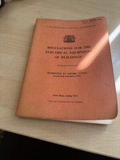 Regulations electrical equipme for sale  COLCHESTER
