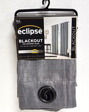 1 peça painel cortina cinza claro Rowland blackout 52 x 84 - Eclipse comprar usado  Enviando para Brazil
