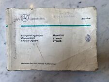 Original mercedes 608d for sale  BRISTOL