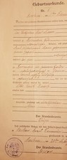 Verchen geburtsurkunde 2 gebraucht kaufen  Vallendar