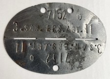 Erkennungsmarke wehrmacht sani gebraucht kaufen Erkennungsmarke wehrmacht sani gebraucht kaufen  Leipzig