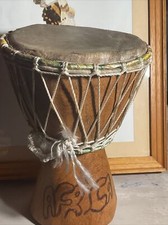 Vintage djembe drum for sale  COVENTRY