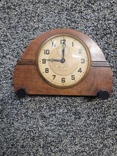Reloj de escritorio de madera vintage Mayfair segunda mano  Embacar hacia Mexico